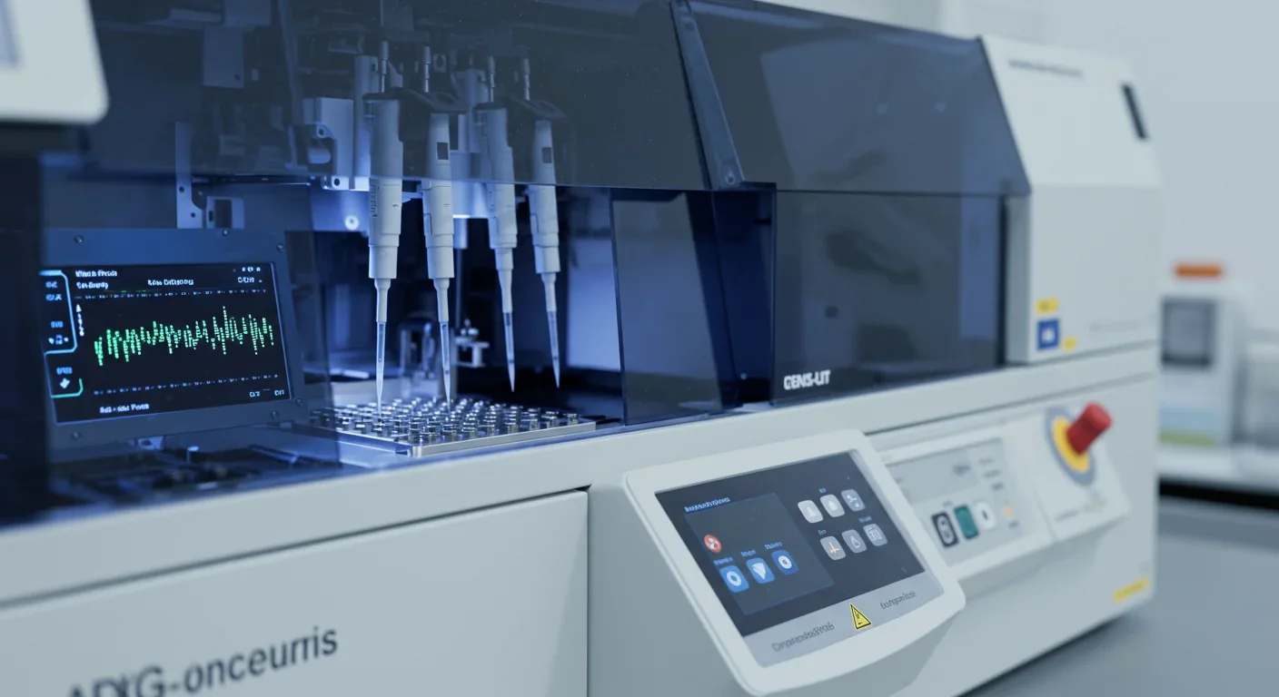 Automated DNA synthesis machine encoding digital data into genetic sequences
