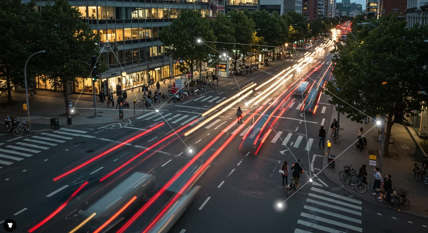 Diverse professionals collaborating with network connections representing graph neural network analysis