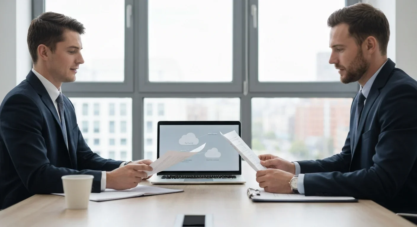 IT professionals discussing cloud security and confidential computing implementation strategies