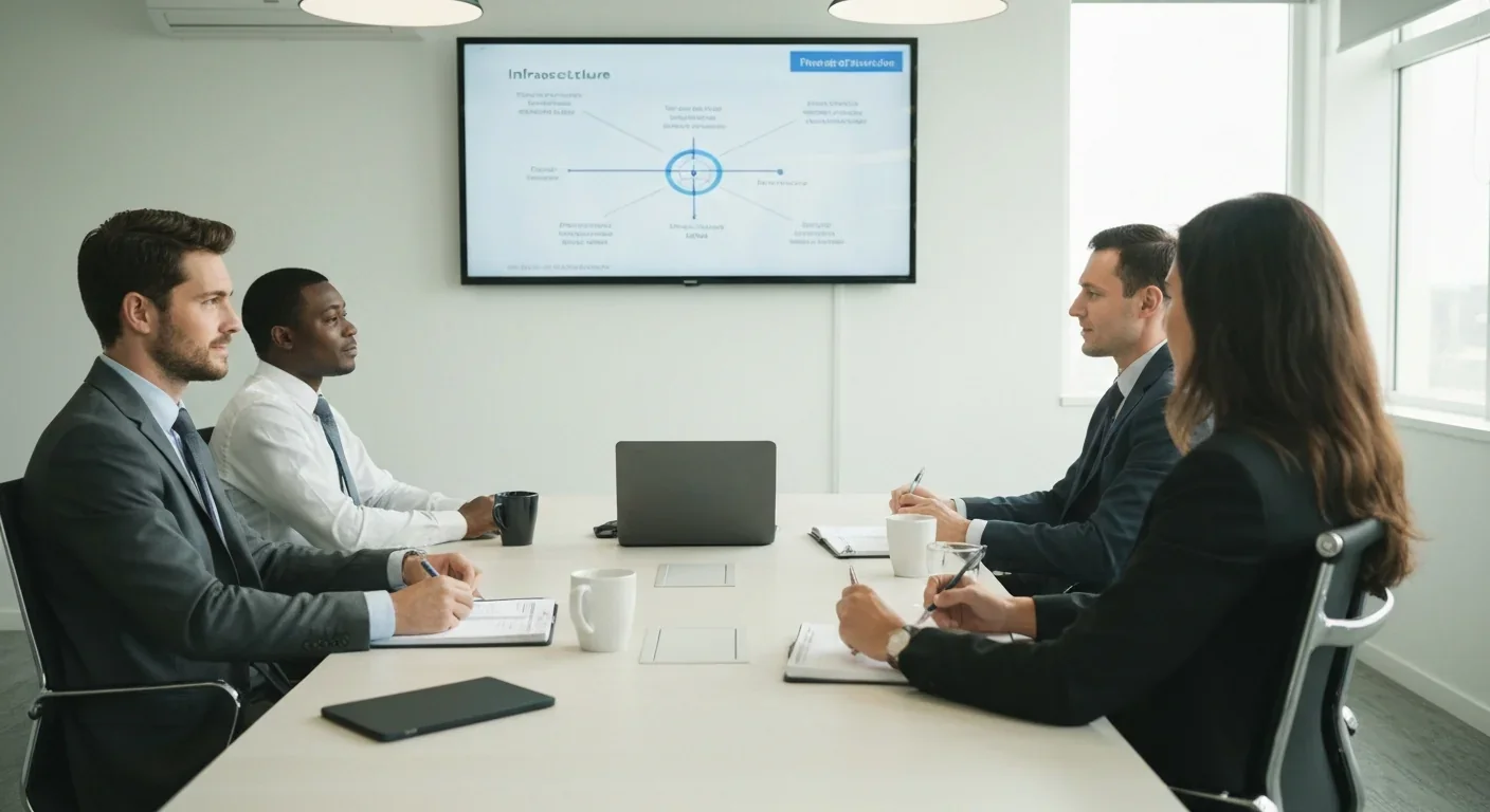 Strategic planning session for AI infrastructure investment and deployment decisions