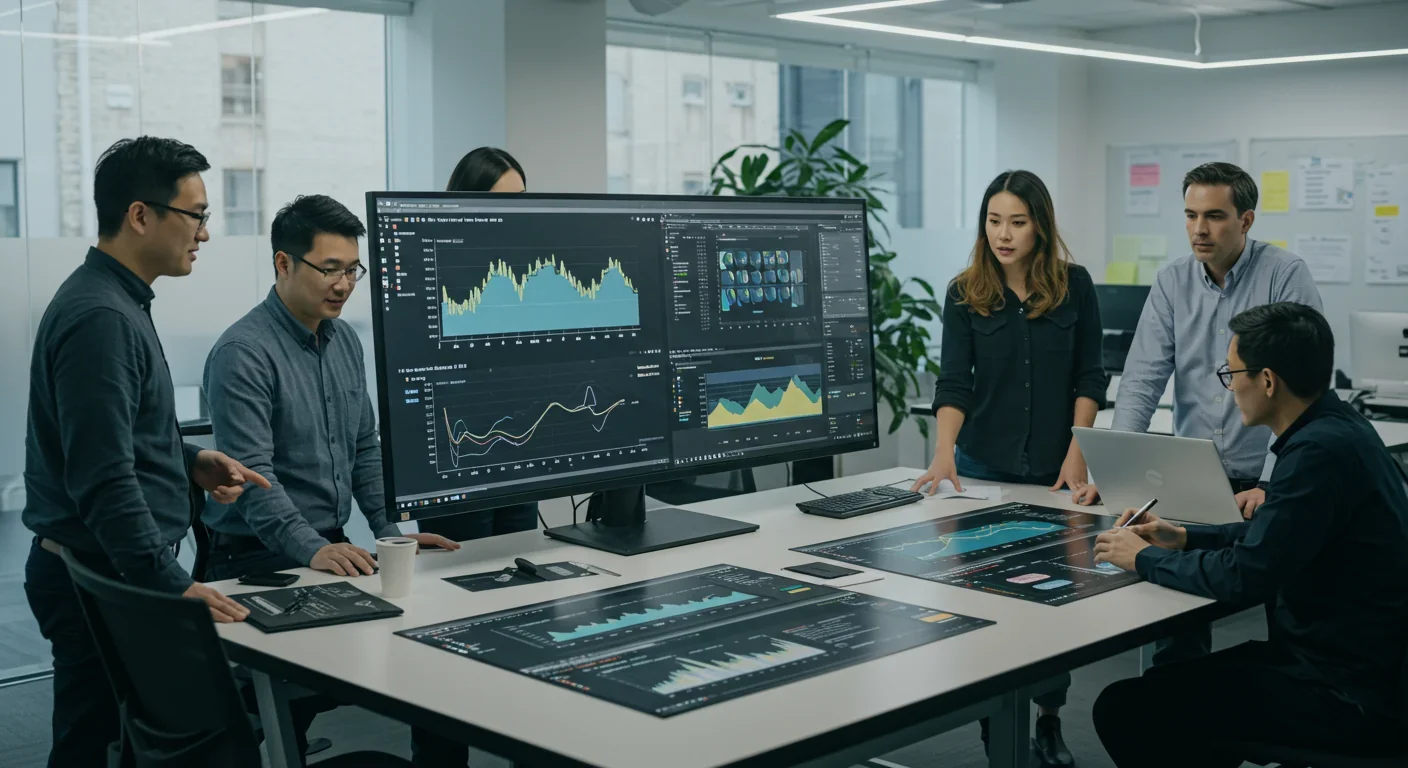 Healthcare professional working with secure medical data systems in a modern hospital environment